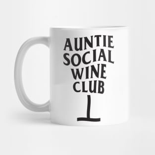 8ts Auntie Social Wine Club Mug